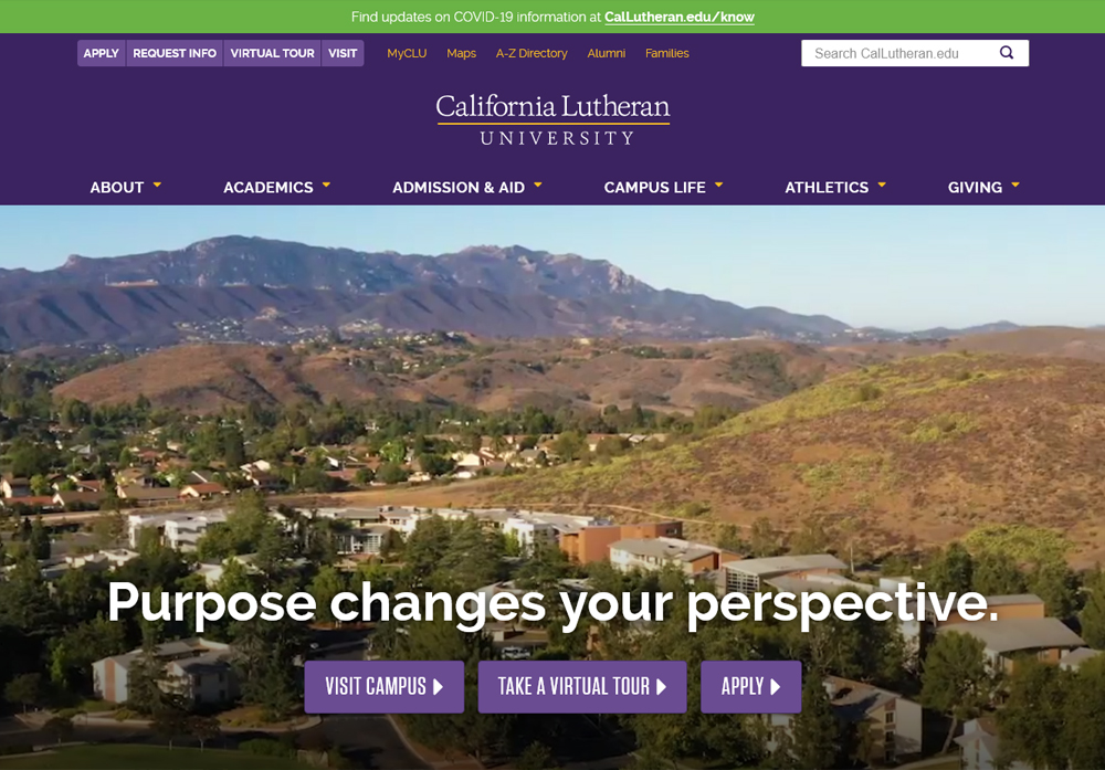 Cal Lutheran Virtual Tour